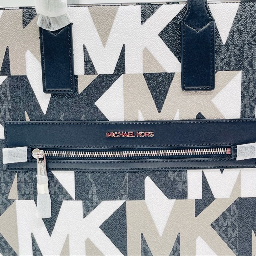 Michael Kors Large Kenly Tote Bag Leather - Picture 4 of 11